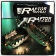 Raptor Titanium Xtreme Footpegs to suit KAWASAKI KX 65 / 85 1998-2016
